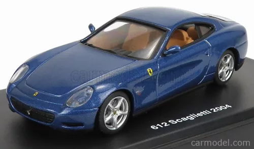 Edicola - Ferrari 612 Scaglietti 2004 Blue Met