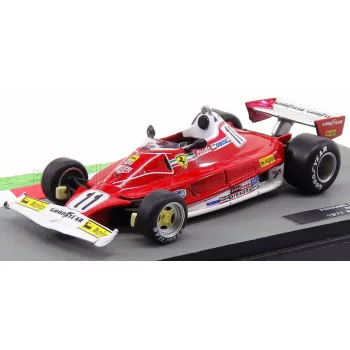   Edicola - FERRARI F1  312T2 N 11 WORLD CHAMPION BRAZILIAN GP 1977 NIKI LAUDA RED