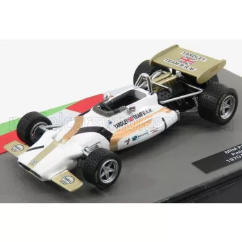   Edicola - BRM F1  P153 N 1 BELGIUM GP 1970 PEDRO RODRIGUEZ WHITE GOLD