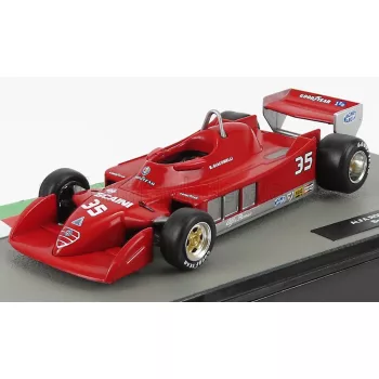   Edicola - ALFA ROMEO F1  177 N 35 SEASON 1979 BRUNO GIACOMELLI RED WHITE