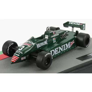   Edicola - TYRRELL F1  011 DENIM N 3 SEASON 1982 MICHELE ALBORETO GREEN