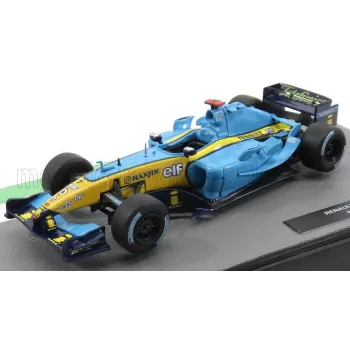   Edicola - RENAULT F1  R24 TEAM MILD SEVEN N 7 SEASON 2004 JARNO TRULLI LIGHT BLUE YELLOW