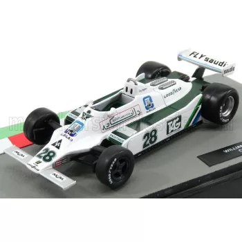   Edicola - WILLIAMS F1  FW07 N 28 SEASON 1979 CLAY REGAZZONI GREEN WHITE