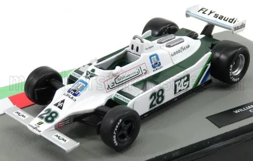 Edicola - WILLIAMS F1  FW07 N 28 SEASON 1979 CLAY REGAZZONI GREEN WHITE