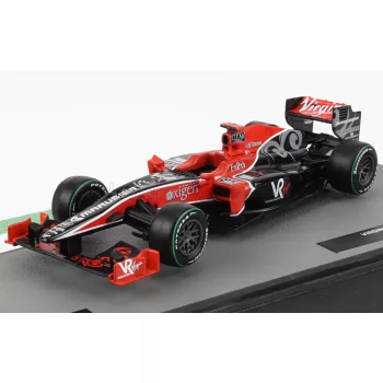   Edicola - VIRGIN RACING F1  VR-01 N 24 SEASON 2010 TIMO GLOCK RED BLACK