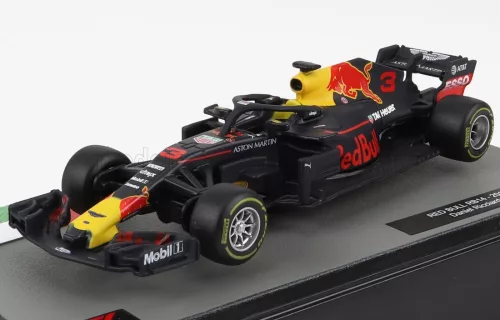 Edicola - RED BULL F1  RB14 TEAM ASTON MARTIN TAG HEUER N 3 SEASON 2018 DANIEL RICCIARDO MATT BLUE YELLOW