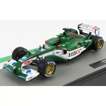   Edicola - JAGUAR F1  R4 N 15 SEASON 2003 ANTONIO PIZZONIA GREEN MET WHITE