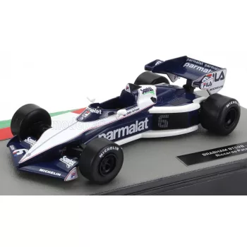   Edicola - BRABHAM F1  BT52 PARMALAT N 6 SEASON 1983 RICCARDO PATRESE WHITE BLUE