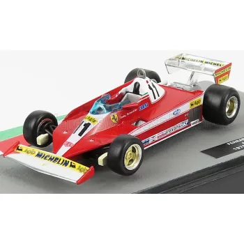   Edicola - FERRARI F1  312T3 N 11 WORLD CHAMPION WINNER ARGENTINE GP 1979 JODY SCHECKTER RED