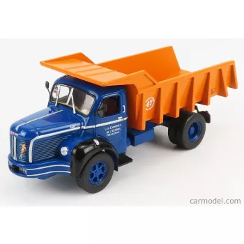   Edicola - Berliet Glm10 Truck Cassone Ribaltabile 1953 - Movimento Terra Blue Orange
