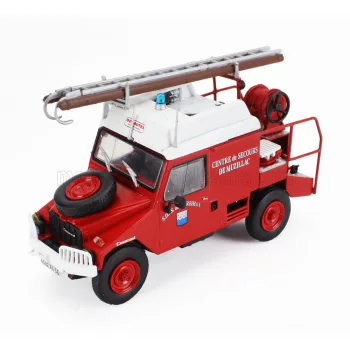   Edicola - COUMIL SCD28 CCFI SDIS CENTRE DE SECOURS DE MUZILLAC DE MORBIHAN FIRE ENGINE 1985 RED WHITE