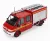 Edicola - CITROEN JUMPER DOBLE CABINE CENTRE DE SECOURS DE L'AISNE FIRE ENGINE 2002 RED WHITE SILVER