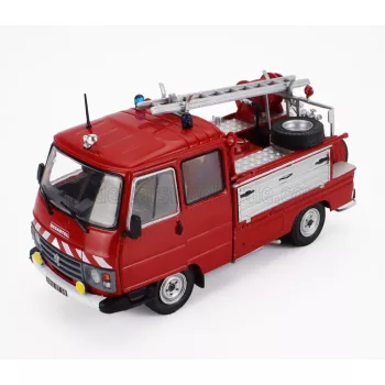 Edicola - PEUGEOT J9 DESAUTEL FIRE ENGINE 1982 RED SILVER