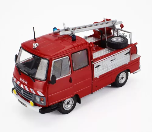 Edicola - PEUGEOT J9 DESAUTEL FIRE ENGINE 1982 RED SILVER