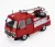 Edicola - PEUGEOT J9 DESAUTEL FIRE ENGINE 1982 RED SILVER