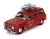 Edicola - PEUGEOT 403 SW STATION WAGON FIRE ENGINE CENTRE DE SECOURS PRINCIPAL ANNONAY 1969 RED
