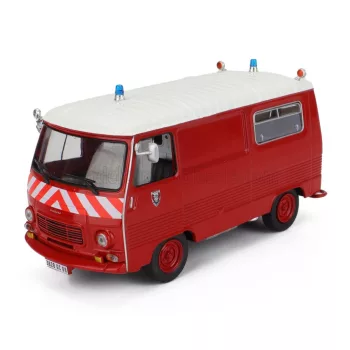 Edicola - PEUGEOT J7 VAN FIRE ENGINE 1969 RED WHITE