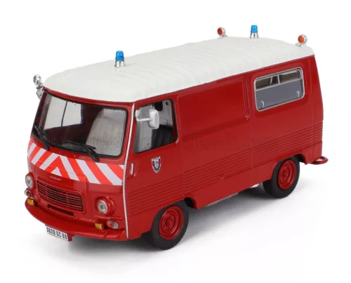 Edicola - PEUGEOT J7 VAN FIRE ENGINE 1969 RED WHITE