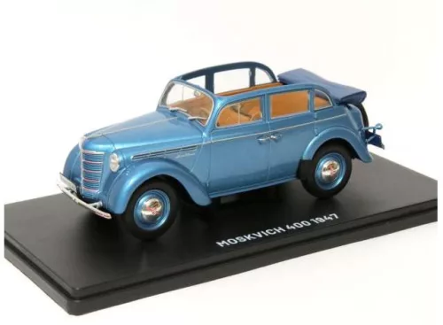 Edicola - 1:24 Moskvich 400 Blue 1947
