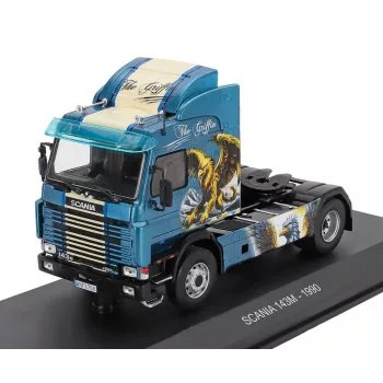   Edicola - SCANIA 143M TRACTOR TRUCK 2-ASSI 1990 - THE GRIFFIN BLUE BLACK