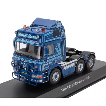 Edicola - MAN F2000 TRACTOR TRUCK 3-ASSI GERMANY 1995 BLUE