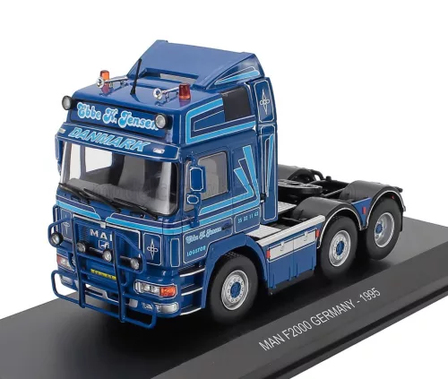 Edicola - MAN F2000 TRACTOR TRUCK 3-ASSI GERMANY 1995 BLUE