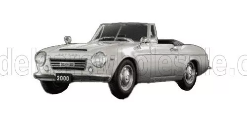 Edicola - DATSUN FAIRLADY 2000 (SE311) CABRIOLET OPEN 1967 WHITE