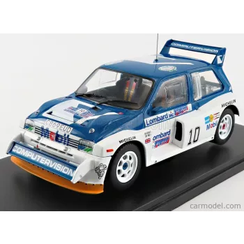   Edicola - Mg Metro 6R4 Mobil N 10 Rally Rac Gb 1985 T.Pond - R.Arthur Blue White
