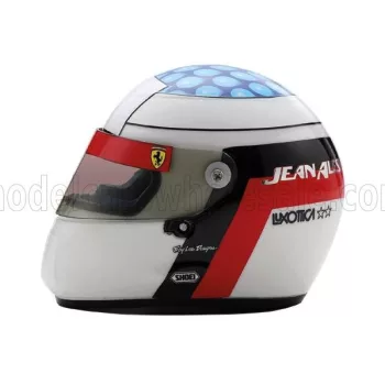   Edicola - HELMET F1  CASCO HELMET JEAN ALESI 412 T2 TEAM FERRARI SEASON 1995 RED BLACK WHITE
