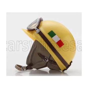   Edicola - HELMET F1  CASCO HELMET LUIGI MUSSO DINO 246 TEAM FERRARI SEASON 1958 YELLOW