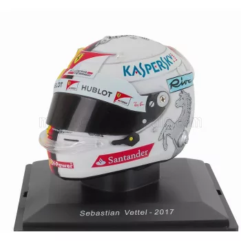   Edicola - HELMET F1 CASCO HELMET SEBASTIAN VETTEL TEAM SCUDERIA FERRARI SF70H SEASON 2017 RED