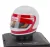 Edicola - HELMET F1 CASCO HELMET CLAY REGAZZONI TEAM SCUDERIA FERRARI SEFAC 312B2 SEASON 1971 WHITE RED