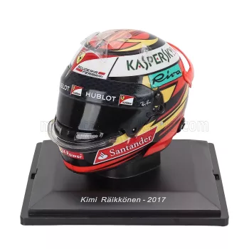   Edicola - HELMET F1 CASCO HELMET KIMI RAIKKONEN TEAM FERRARI SF70H SEASON 2017 RED WHITE
