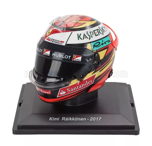 Edicola - HELMET F1 CASCO HELMET KIMI RAIKKONEN TEAM FERRARI SF70H SEASON 2017 RED WHITE