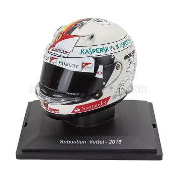 Edicola - HELMET F1 CASCO HELMET TEAM VETTEL 2015 WHITE
