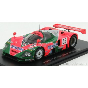   Edicola - MAZDA 787B 2.6L TEAM MAZDASPEED CO. LTD. N 55 WINNER 24h LE MANS 1991 BERTRAND GACHOT - JOHNNY HERBERT - VOLKER WEIDLER ORANGE GREEN SILVER