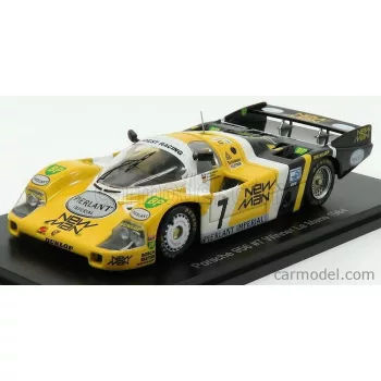   Edicola - Porsche 956L Turbo Team Newman Joest Racing N 7 Winner 24H Le Mans 1984 K.Ludwig - H.Pescarolo - S.Johansson Yellow Black