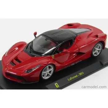   Edicola - Ferrari Laferrari 2013 - Con Vetrina - With Showcase Red Black