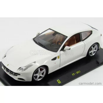   Edicola - Ferrari Ff (Ferrari Four) 2011 - Con Vetrina - With Showcase White