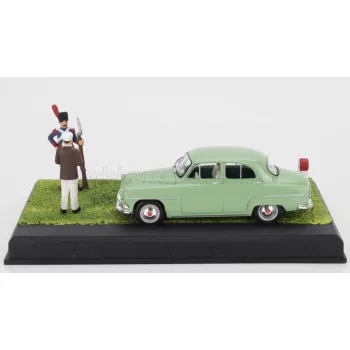   Edicola - SIMCA P60 1961 - LE GROGNARD - WITH FIGURES LIGHT GREEN