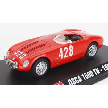   Edicola - OSCA 1500TN SPIDER N 428 WINNER CATEGORY MILLE MIGLIA 1956 CABIANCA RED