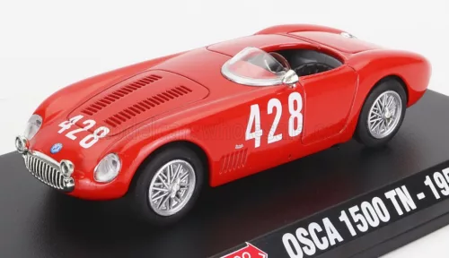 Edicola - OSCA 1500TN SPIDER N 428 WINNER CATEGORY MILLE MIGLIA 1956 CABIANCA RED