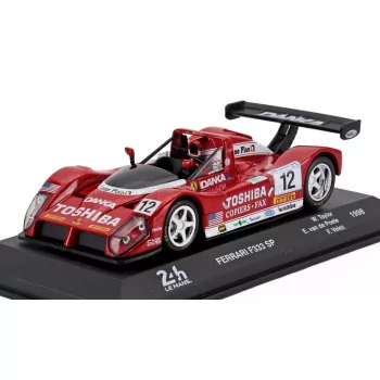   Edicola - FERRARI F333 SP F130E 4.0L V12 TEAM DOYLE RISI RACING N 12 WINNER LMP1 CLASS 24h LE MANS 1998 WAYNE TAYLOR - FERMIN VELEZ - ERIC VAN DE POELE - WITHOUT DISPLAY BOX RED WHITE