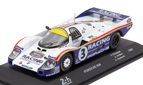 Edicola - PORSCHE 956L 2.6L TWIN TURBO TEAM ROTHMANS PORSCHE N 3 WINNER 24h LE MANS 1983 AL HOLBERT - HURLEY HAYWOOD - VERN SCHUPPAN WHITE BLUE