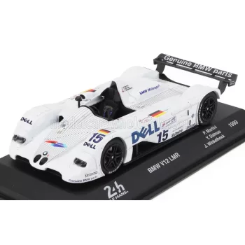   Edicola - BMW S70 6.0L V12 LMR TEAM BMW MOTORSPORT DELL N 15 WINNER 24h LE MANS 1999 PIERLUIGI MARTINI - YANNICK DALMAS - JOACHIM WINKELHOCK WHITE