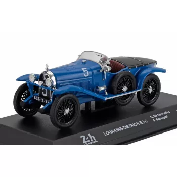   Edicola - LORRAINE DIETRICH B3-6 3.5L S6 SPIDER TEAM SOCIETE LORRAINE DE DIETRICH N 5 WINNER 24h LE MANS 1925 GERARD DE COURCELLES - ANDRE ROSSIGNOL BLUETTE