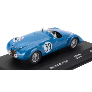   Edicola - SIMCA 8 1.1L TEAM GORDINI N 39 24h LE MANS 1939 AMEDEE GORDINI - JOSE SCARON BLUE