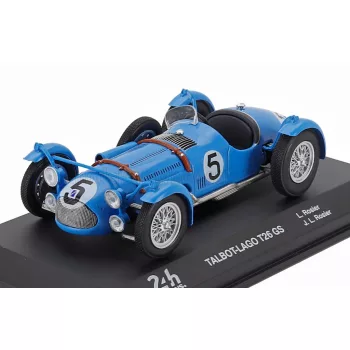   Edicola - TALBOT LAGO T26GS TEAM LOUIS ROSIER N 5 WINNER 24h LE MANS 1950 LOUIS ROSIER - JEAN LOUIS ROSIER LIGHT BLUE