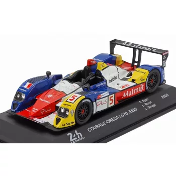   Edicola - COURAGE LC70 JUDD 5.5L V10 TEAM ORECA MATMUT N 5 24h LE MANS 2008 SOHEIL AYARI - LOIC DUVAL - LAURENT GROPPI BLUE WHITE RED