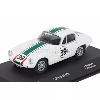   Edicola - LOTUS ELITE MK14 TEAM ELITE N 39 24h LE MANS 1963 PAT FERGUSON - JOHN WAGSTAFF WHITE BLACK